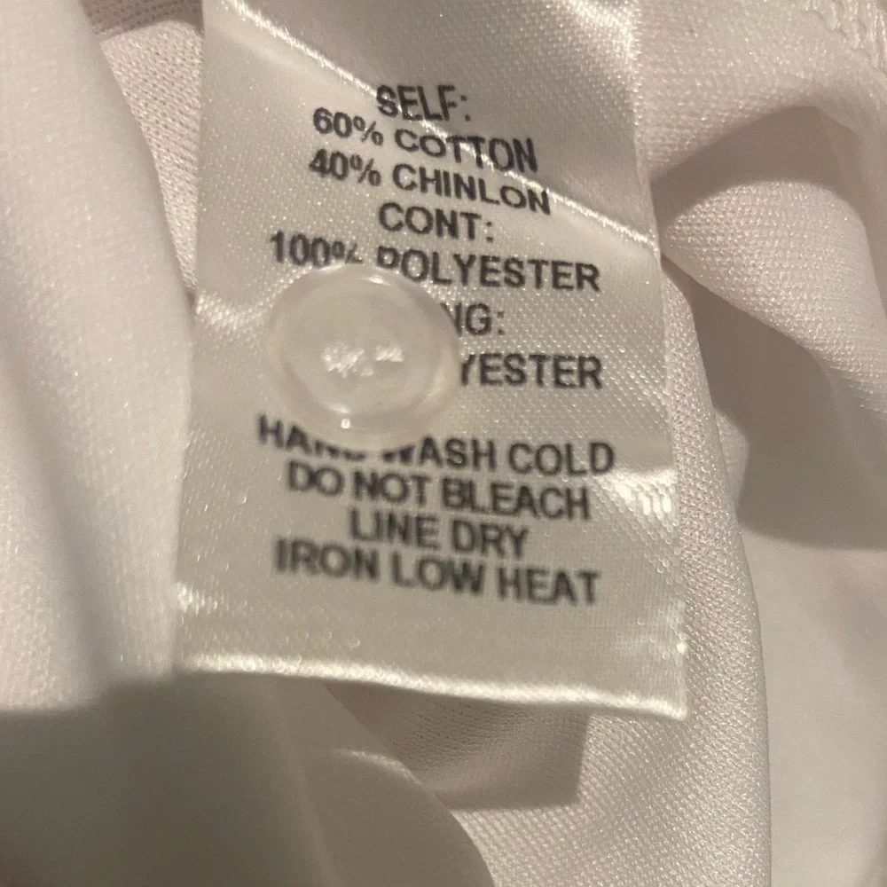 NWT Lulu's High-Neck White Lace Tank Mini Dress - Picture 9 of 11